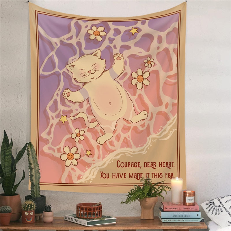 Sun Moon Tarot Tapestry Wall Hanging - Lia's Room