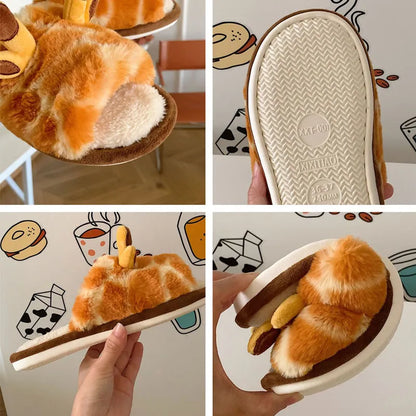 Giraffe Slippers - Lia's Room