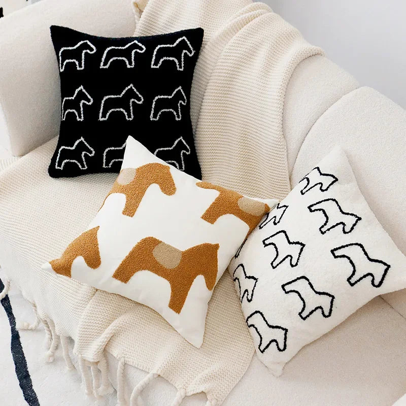 Stuffed Horse Pillow - Lia's Room