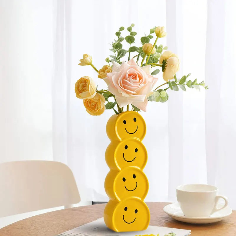 Smiley Face Vase - Lia's Room