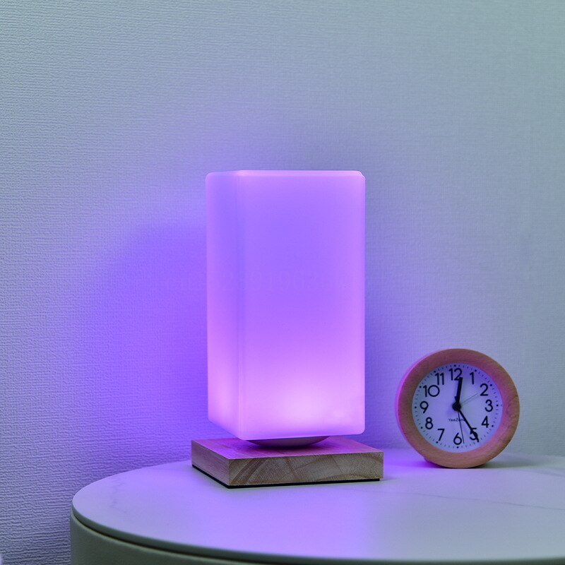 Nordic Wooden Table Lamp - Lia's Room