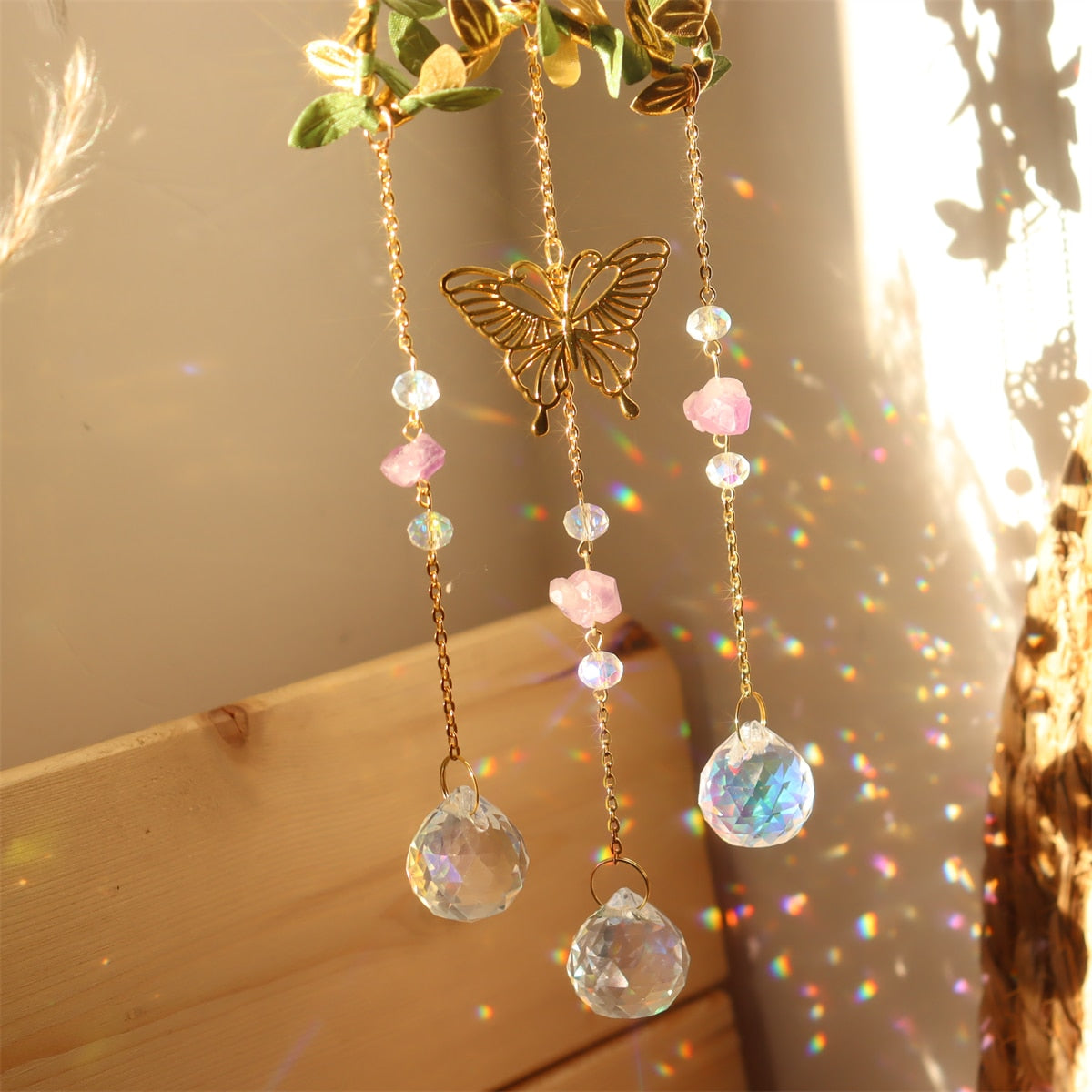 Butterfly Crystal Suncatcher - Lia's Room