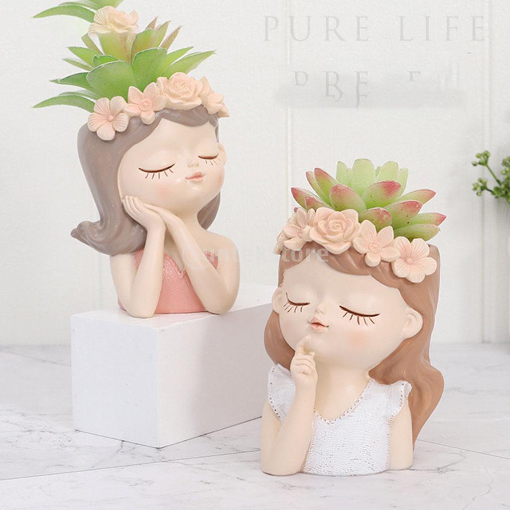 Fairy Girl Portrait Planter - Lia's Room