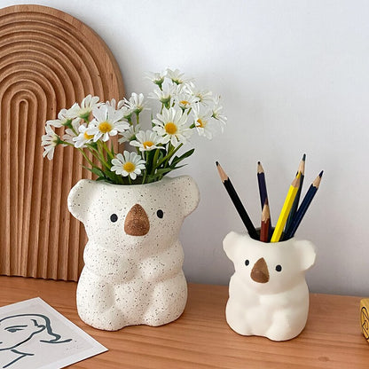 Koala Hug Ceramic Vase - Lia's Room