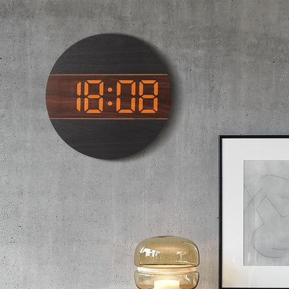 Solid Wood Digital Clock - Lia's Room