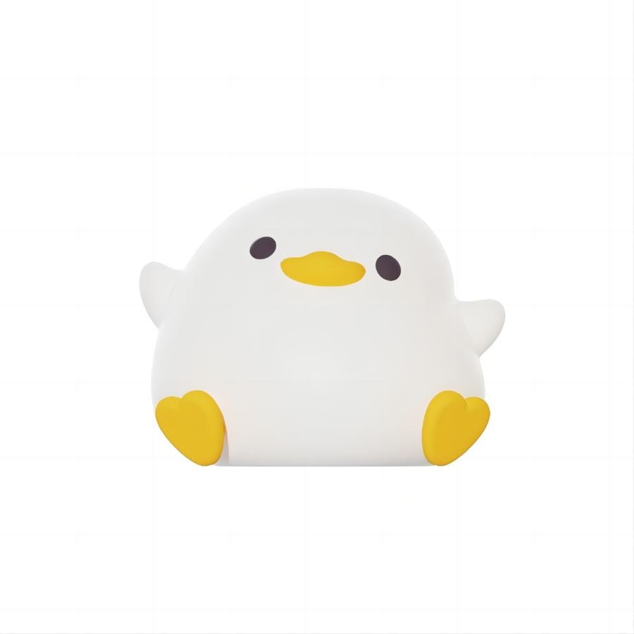 LED Cute Duck light- Cartoon Animals Silicone Lamp