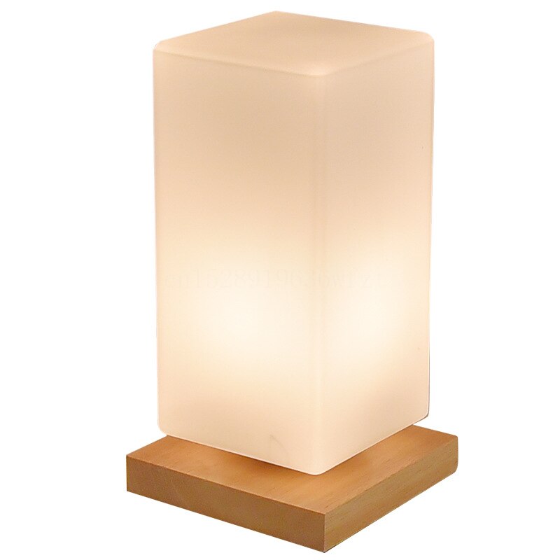 Nordic Wooden Table Lamp - Lia's Room