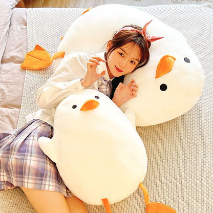 Kawaii White Duck Plush - Lia's Room