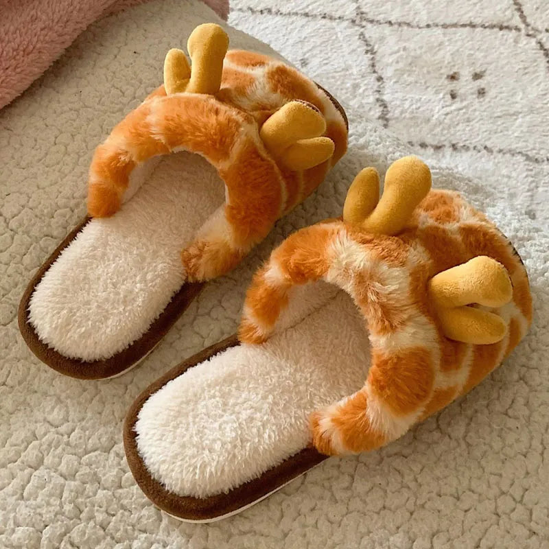 Giraffe Slippers - Lia's Room