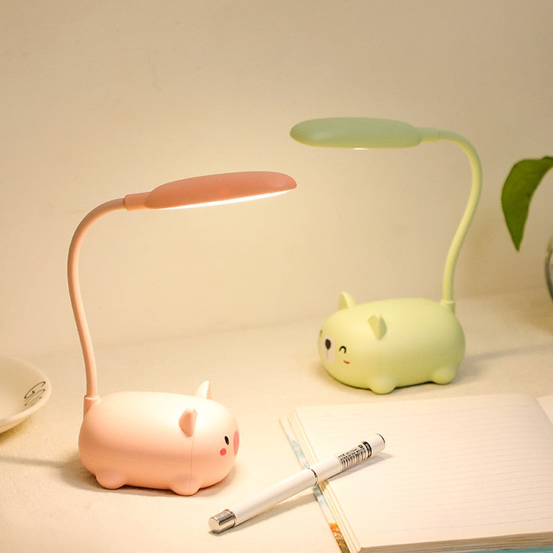 Cartoon Animal LED Table Lamp - Lia's Room