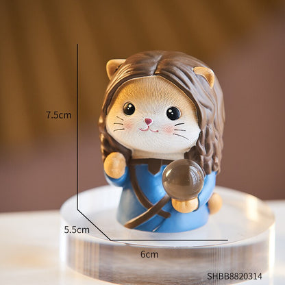 Creative Cat Figurines Collectibles - Lia's Room