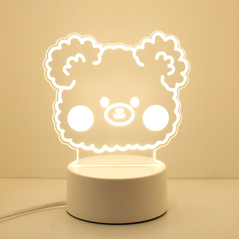 Kawaii Teddy Bear Light - Lia's Room