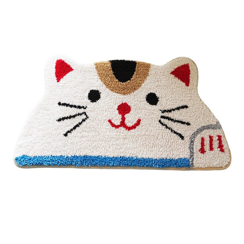 Cat Cartoon Rug - Lia's Room