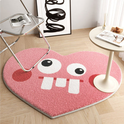 Heart Shaped Rug Design - Lia's Room