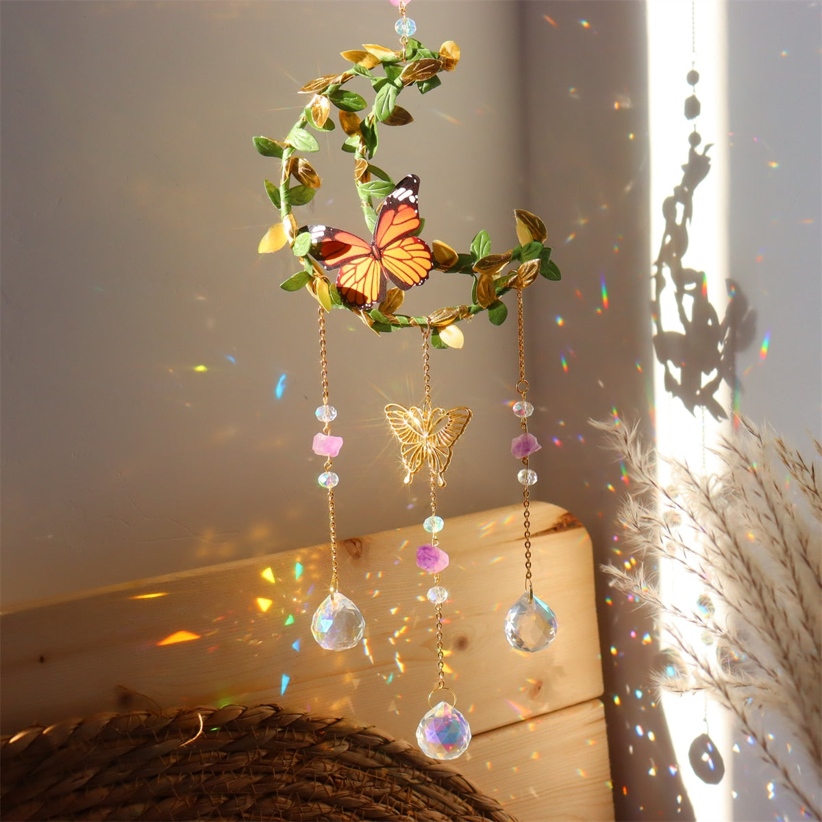 Butterfly Crystal Suncatcher - Lia's Room