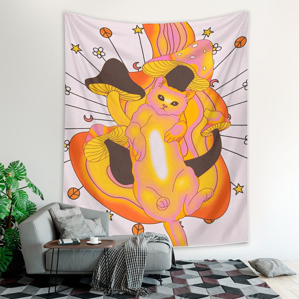 Sun Moon Tarot Tapestry Wall Hanging - Lia's Room