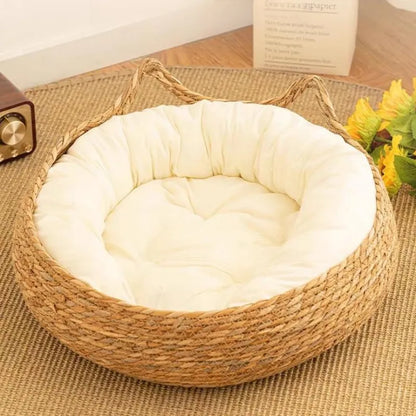 Woven Cat Bed - Lia's Room