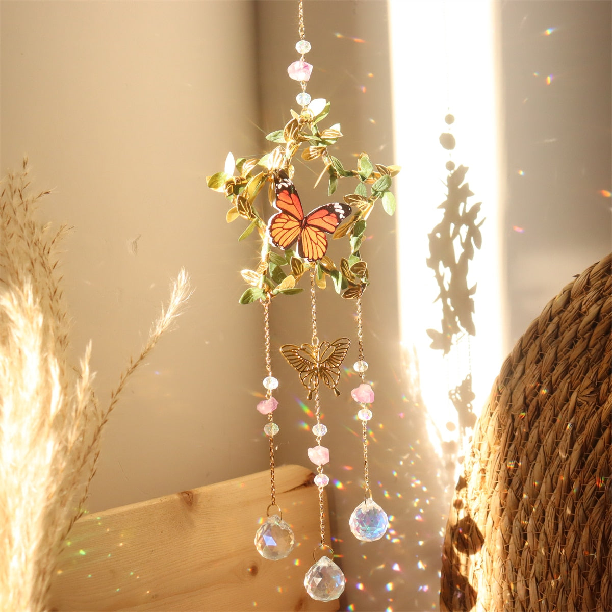 Butterfly Crystal Suncatcher - Lia's Room