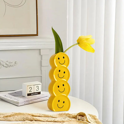 Smiley Face Vase - Lia's Room