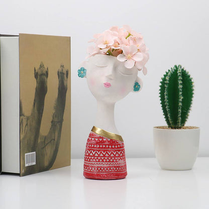 Dreamy Girl Plant Vase - Lia's Room