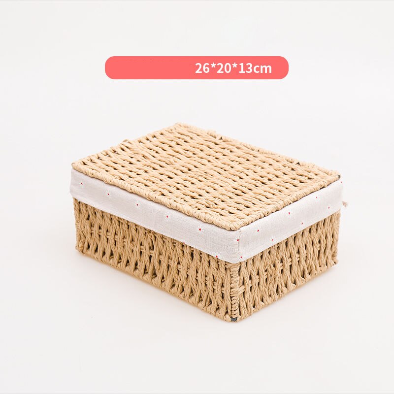 Rope Storage Basket - Beige, Gray, Brown - Lia's Room