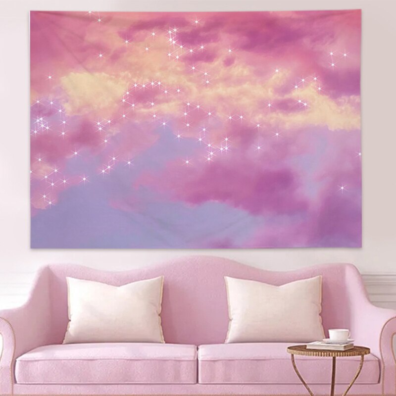 Pink Wall Tapestry - Lia's Room