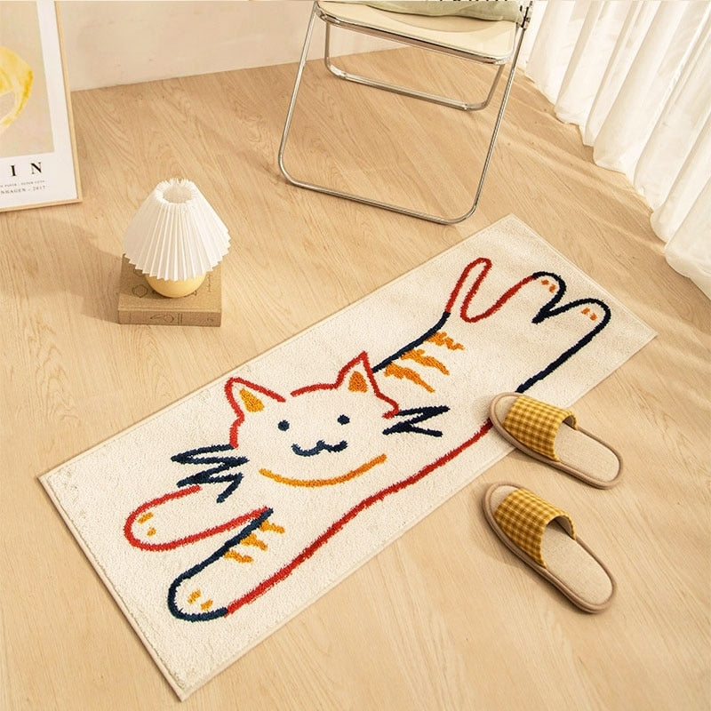 Happy Cat Rug - Lia's Room