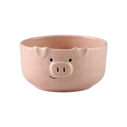 Cute Ceramic Bowl Pig Collection - Lia's Room