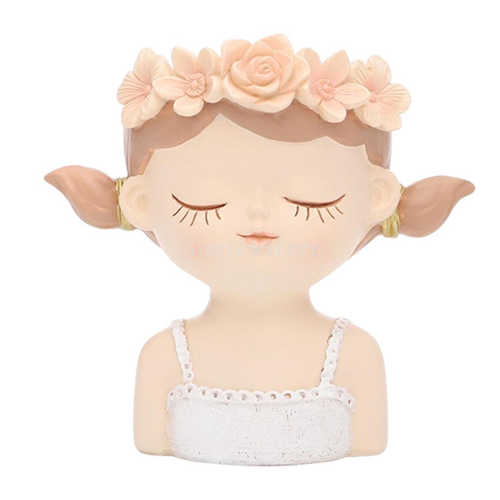 Fairy Girl Portrait Planter - Lia's Room