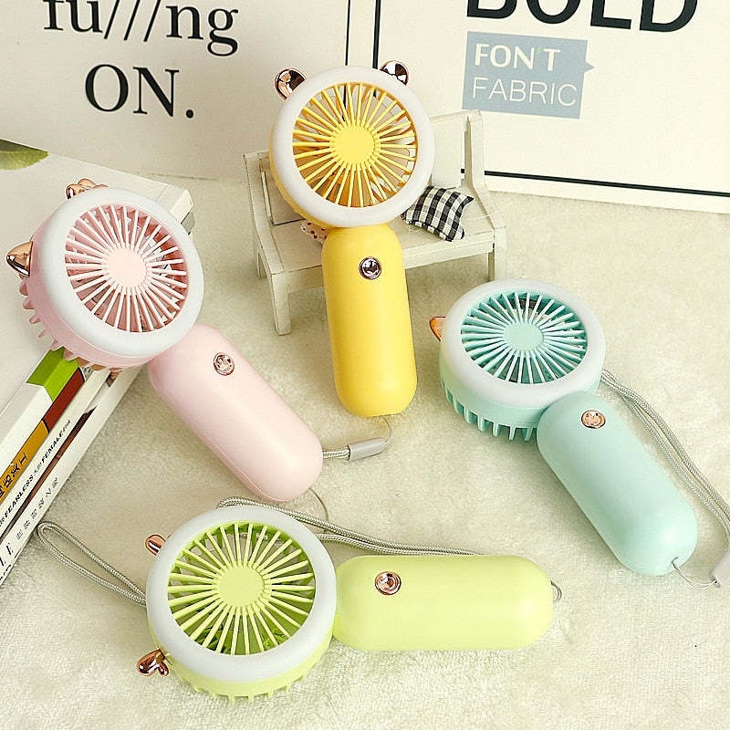 Pastel Handheld Pocket Fan - Lia's Room