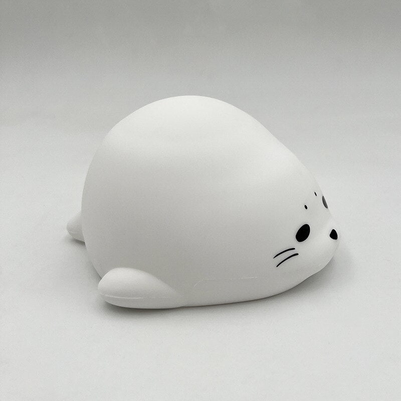 Cute Seal LED Night Light - Lia's Room