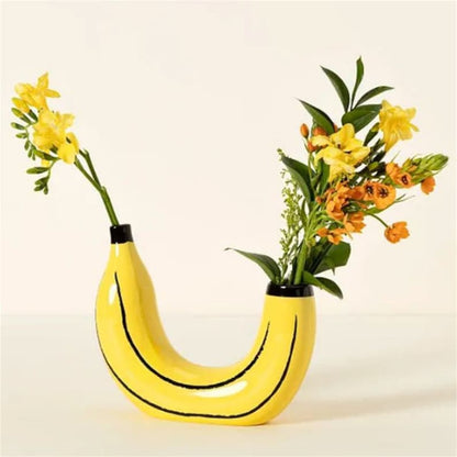 Banana Contemporary Vase - Lia's Room