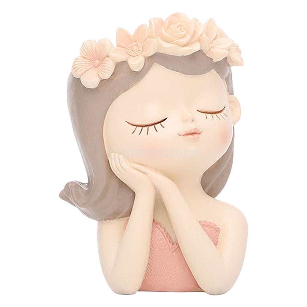 Fairy Girl Portrait Planter - Lia's Room