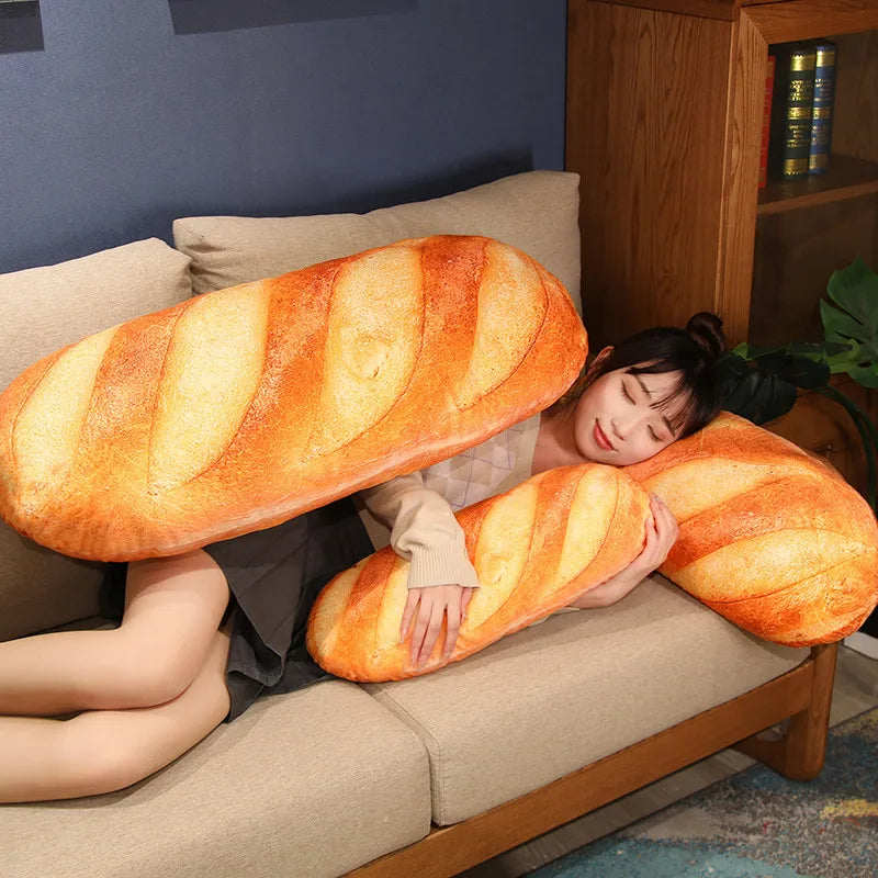 French Bread Pillow - Lia's Room