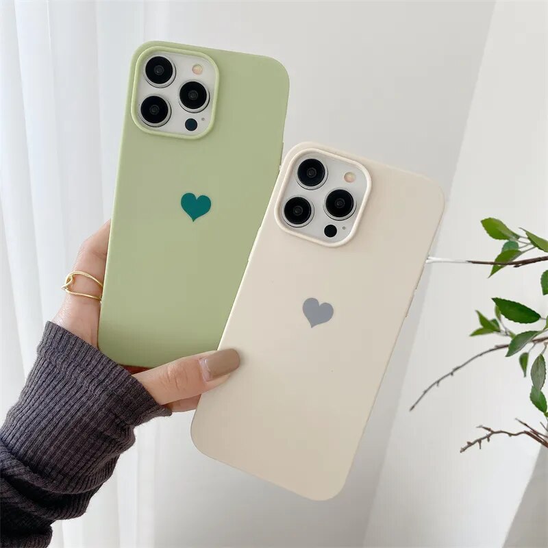 Pastel Heart iPhone Case - Lia's Room