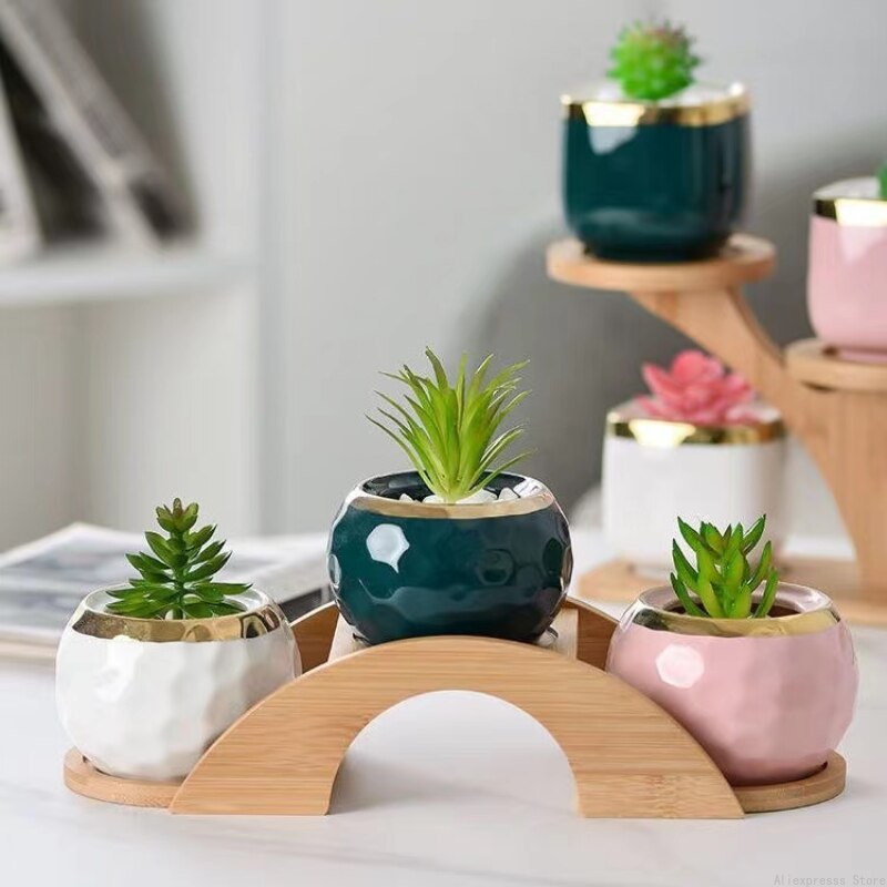 Woodland Oasis Flower Pot Shelf - Lia's Room