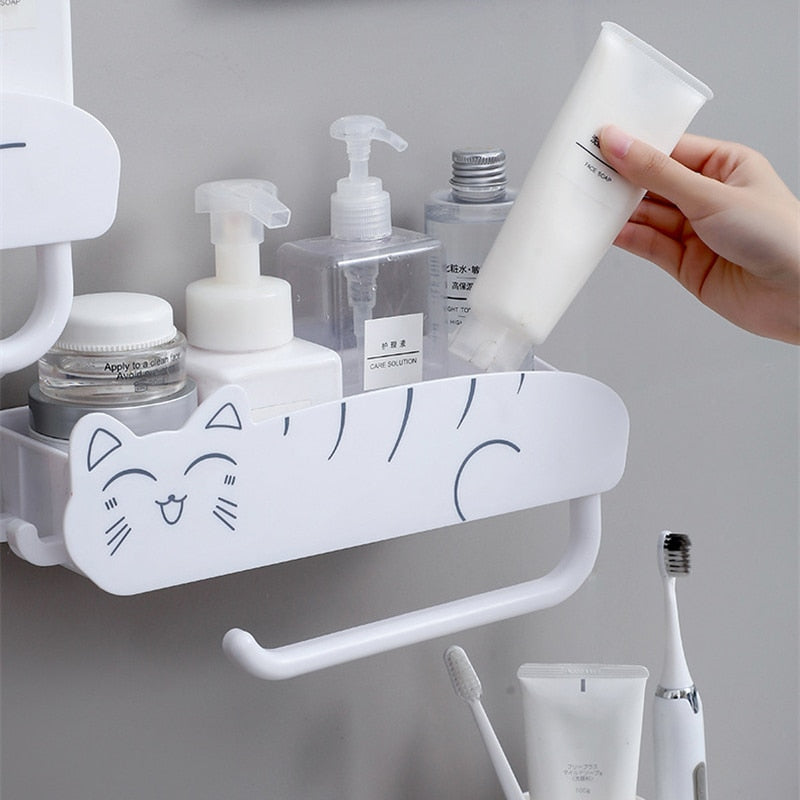 Fun Cat Bathroom Shower Caddy - Lia's Room