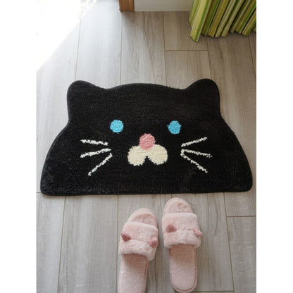 Cat Cartoon Rug - Lia's Room