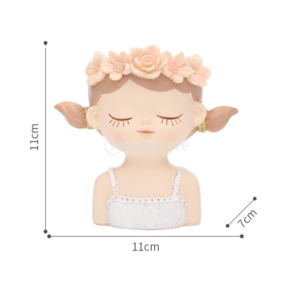 Fairy Girl Portrait Planter - Lia's Room