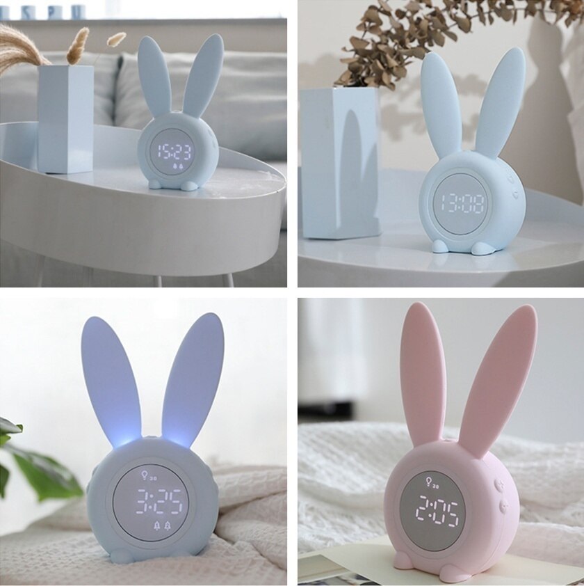 Bunny Digital Alarm Clock - Lia's Room