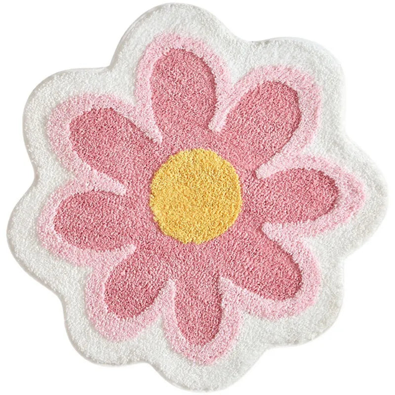 Modern Flower Rug - Lia's Room