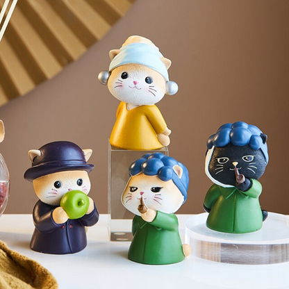 Creative Cat Figurines Collectibles - Lia's Room