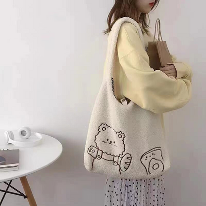 Bear Tote Bag - Lia's Room