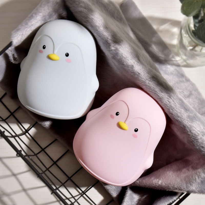 Cute Penguin LED Night Light - Lia's Room