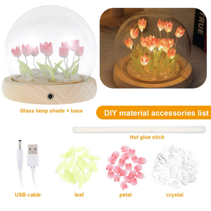 DIY Tulip Night Light - Lia's Room