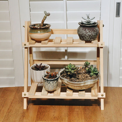 Wooden Desk Rack - Lia's Room