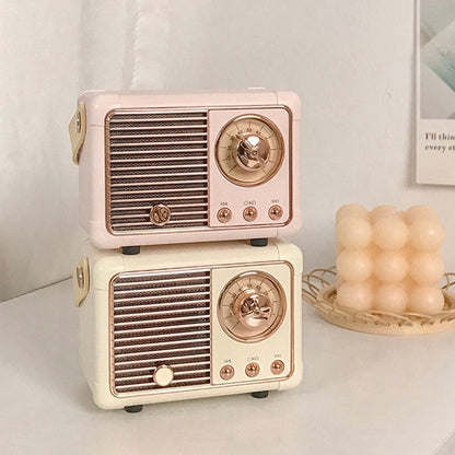 Retro Mini Bluetooth Speaker Radio - Lia's Room