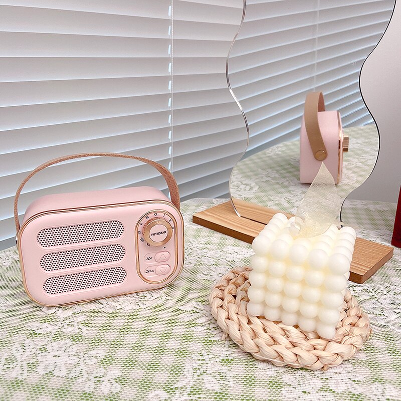 Retro Mini Bluetooth Speaker Radio - Lia's Room