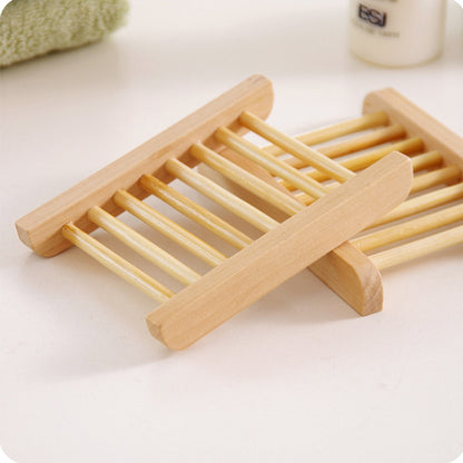 Natural Wood Soap Holder - Lia's Room