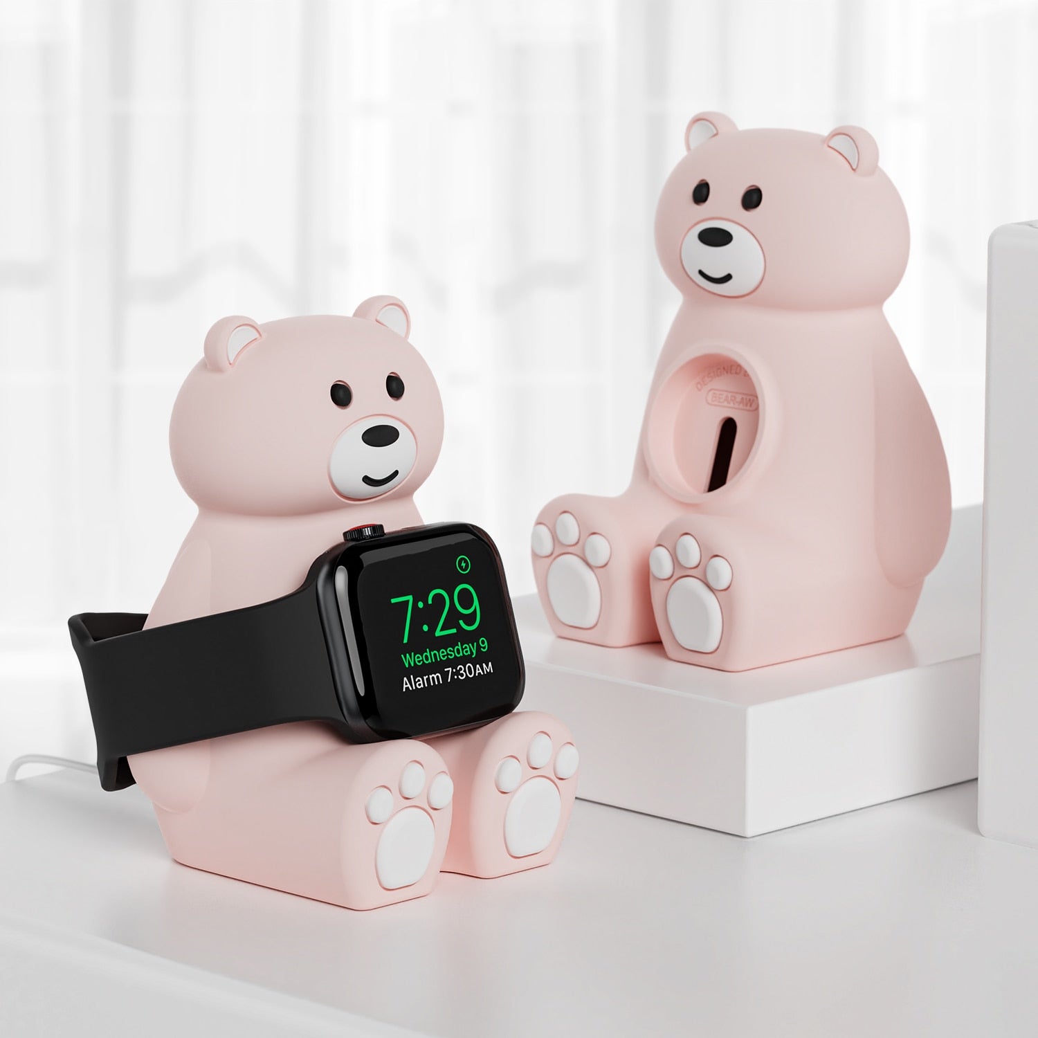 Bear Charging Station Stand - Lia's Room